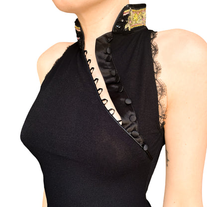 Blumarine 2003 RARE Mandarin Top - runway