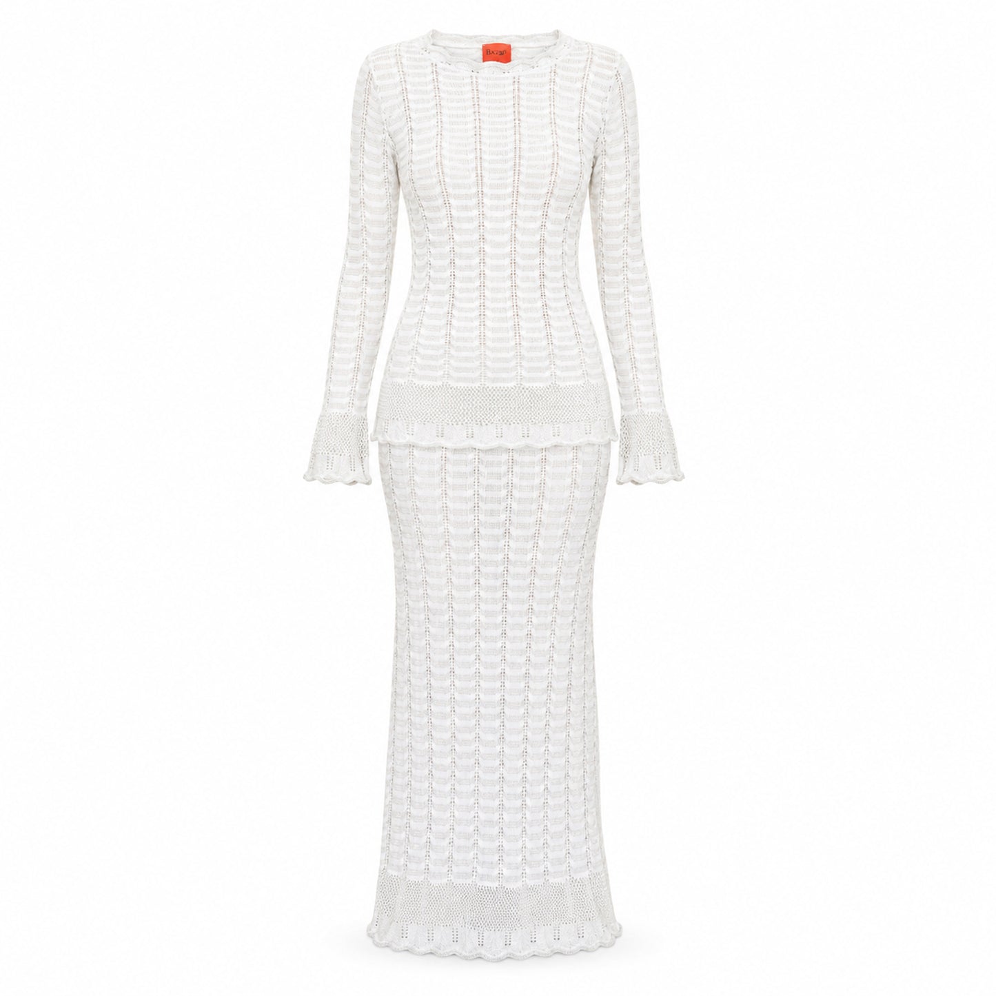 Christian Lacroix 90s RARE Openwork Knit Set