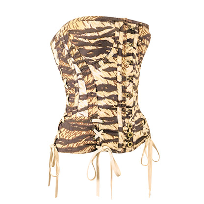 D&G 2004 Rare Tiger Corset - Runway