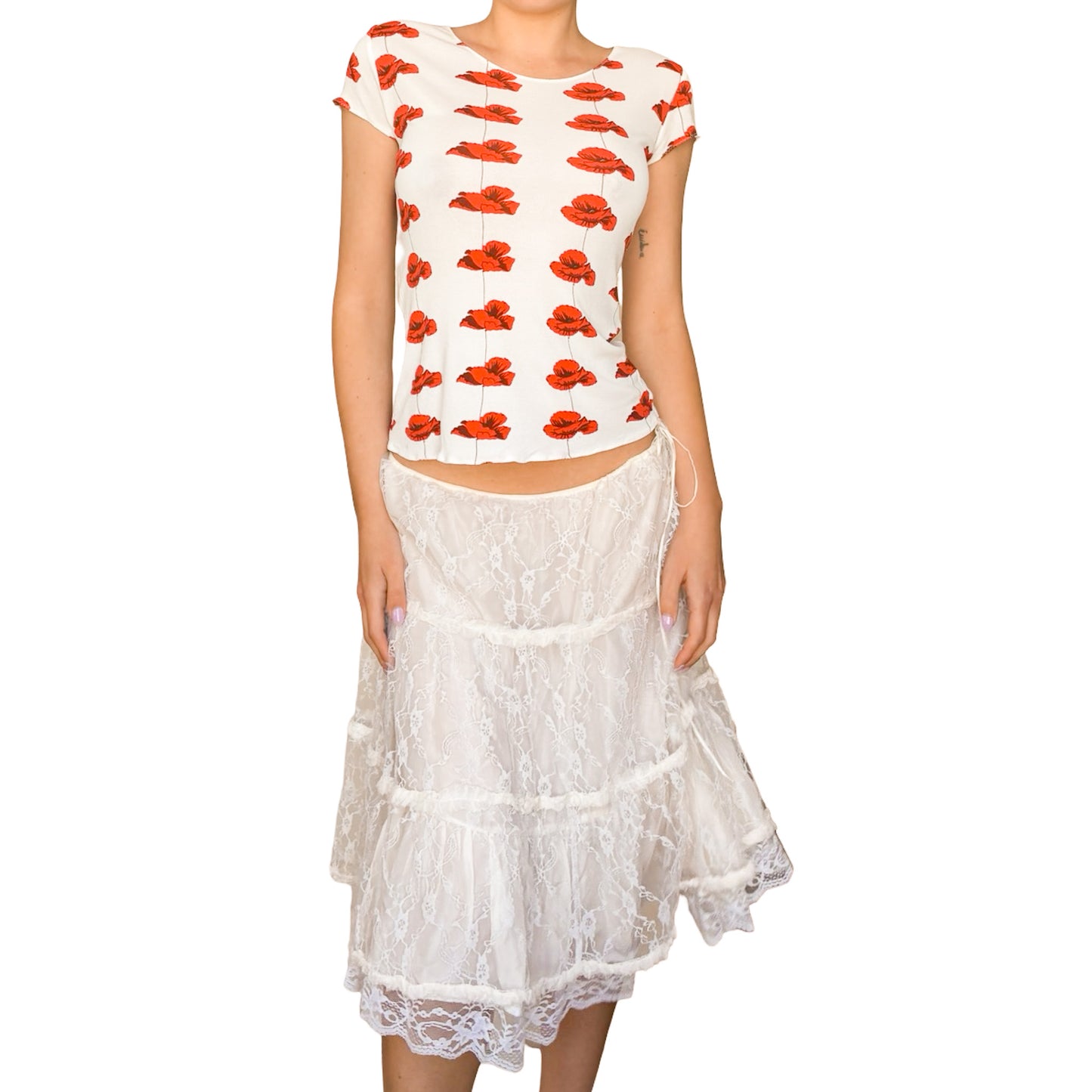 Iceberg 1997 Iconic Poppy T-Shirt - runway
