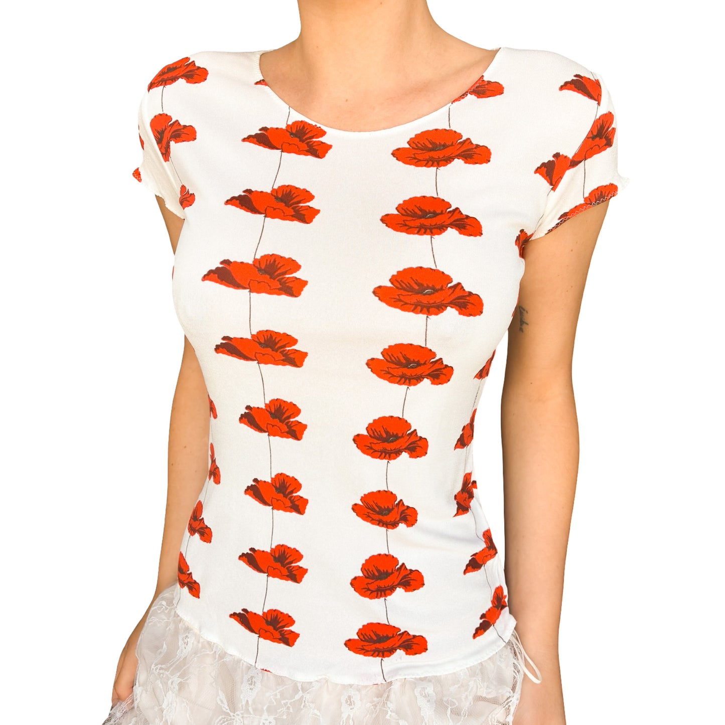 Iceberg 1997 Iconic Poppy T-Shirt - runway