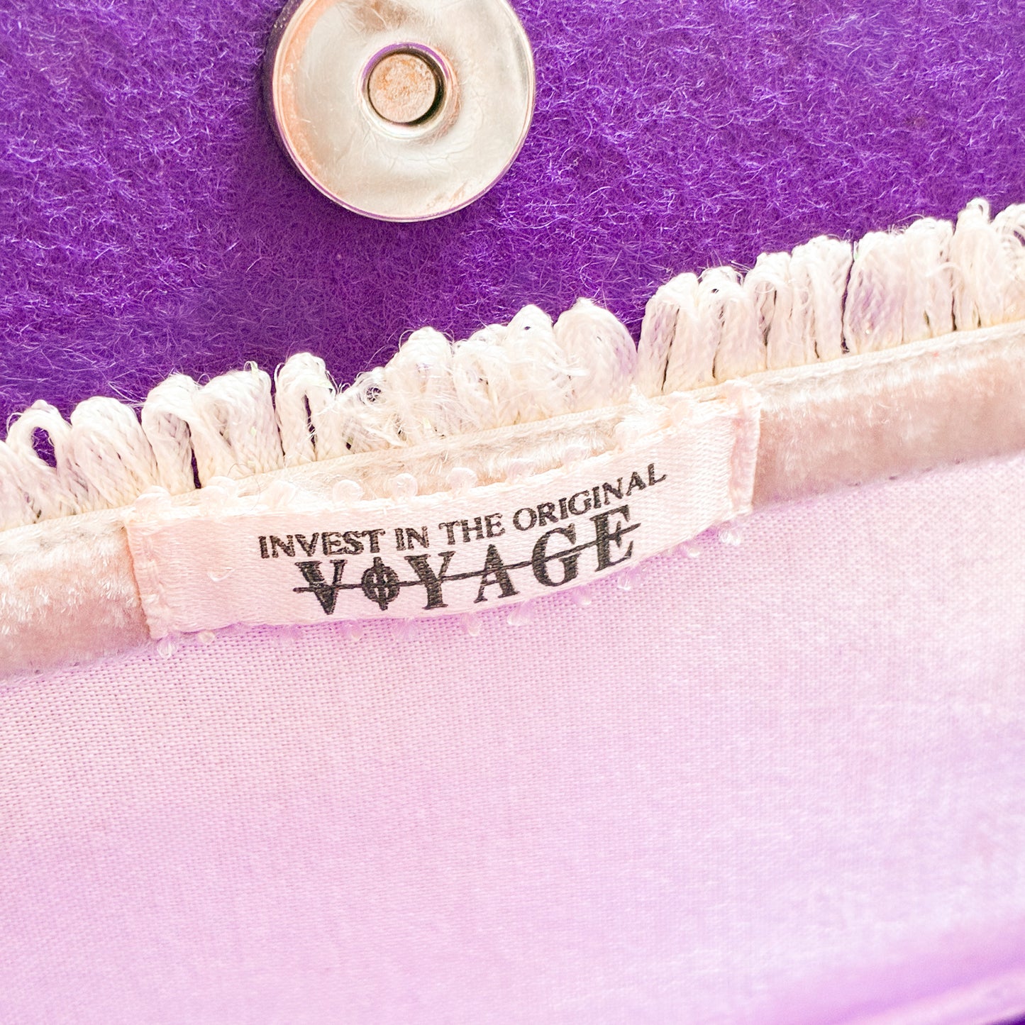 Invest in the Original Voyage 90's Python Clutch