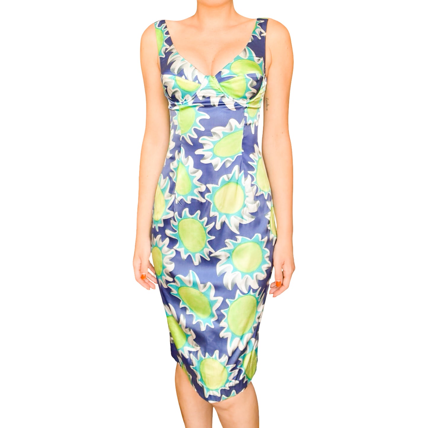 Plein Sud S/S 1992 Sculpted Soleil Dress - Runway