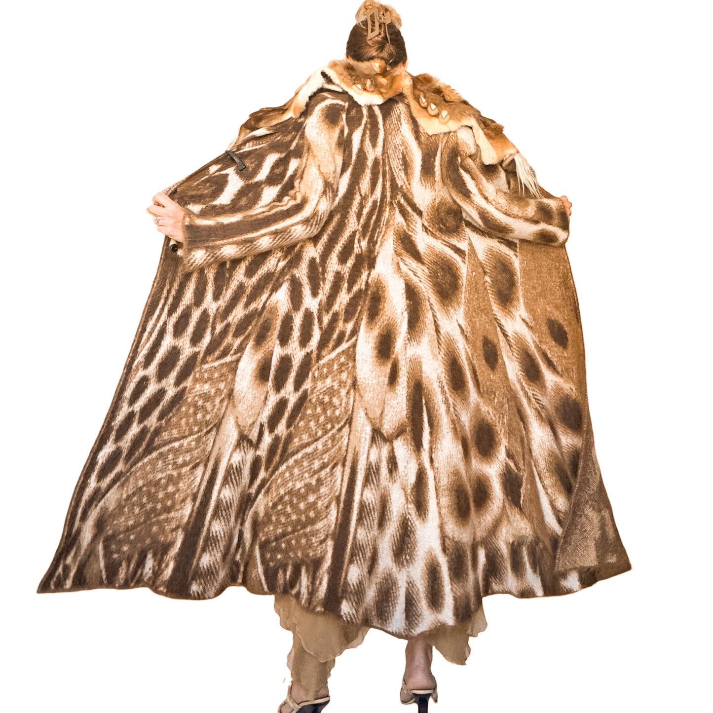Roberto Cavalli 2001 iconic bohemian coat