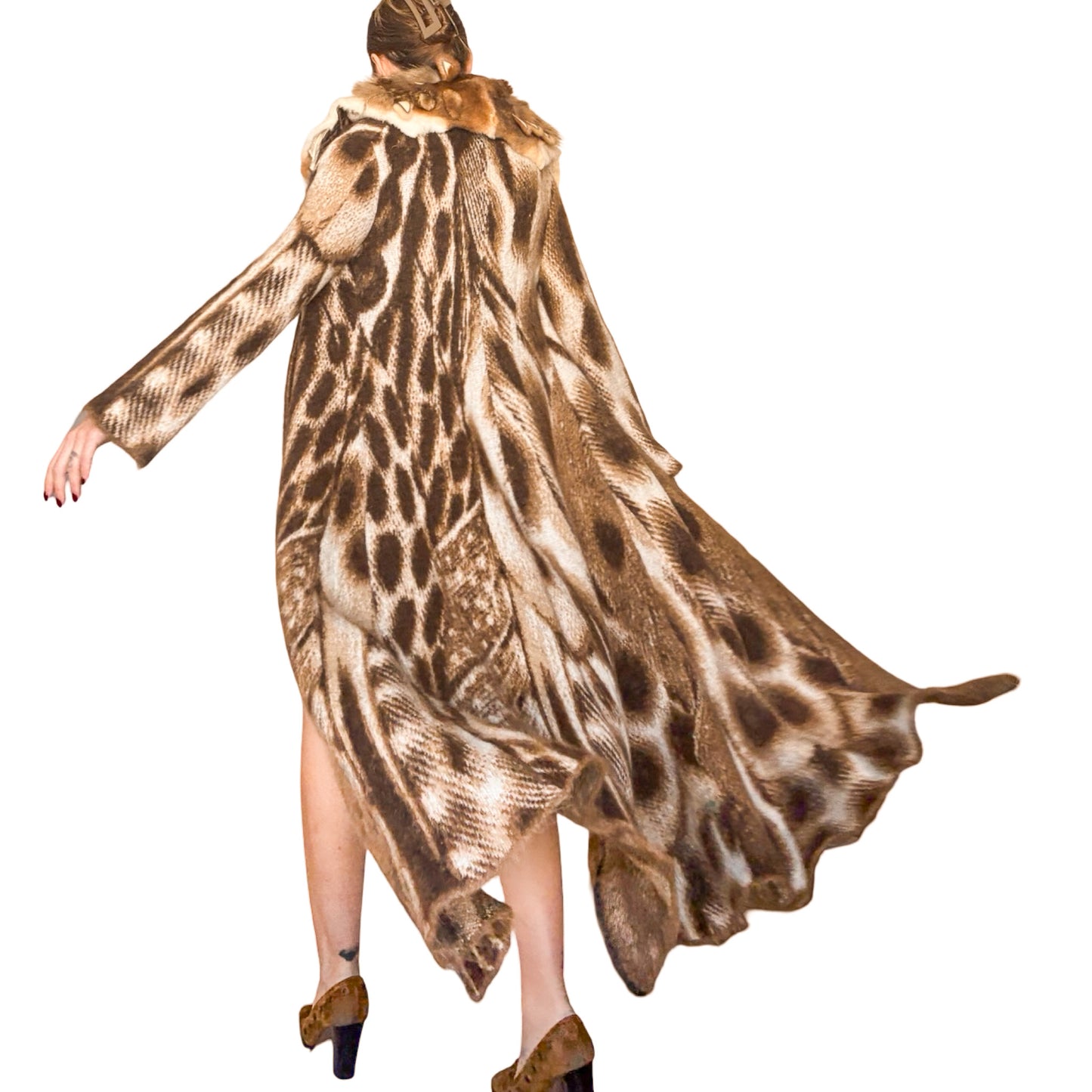 Roberto Cavalli 2001 iconic bohemian coat