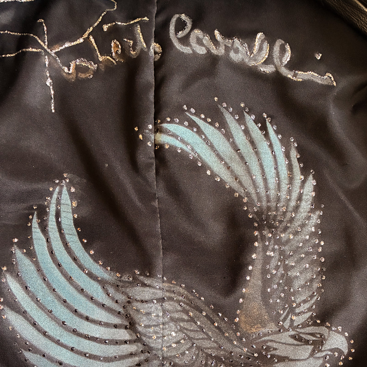 Roberto Cavalli 2003 Black Leather Biker Blazer