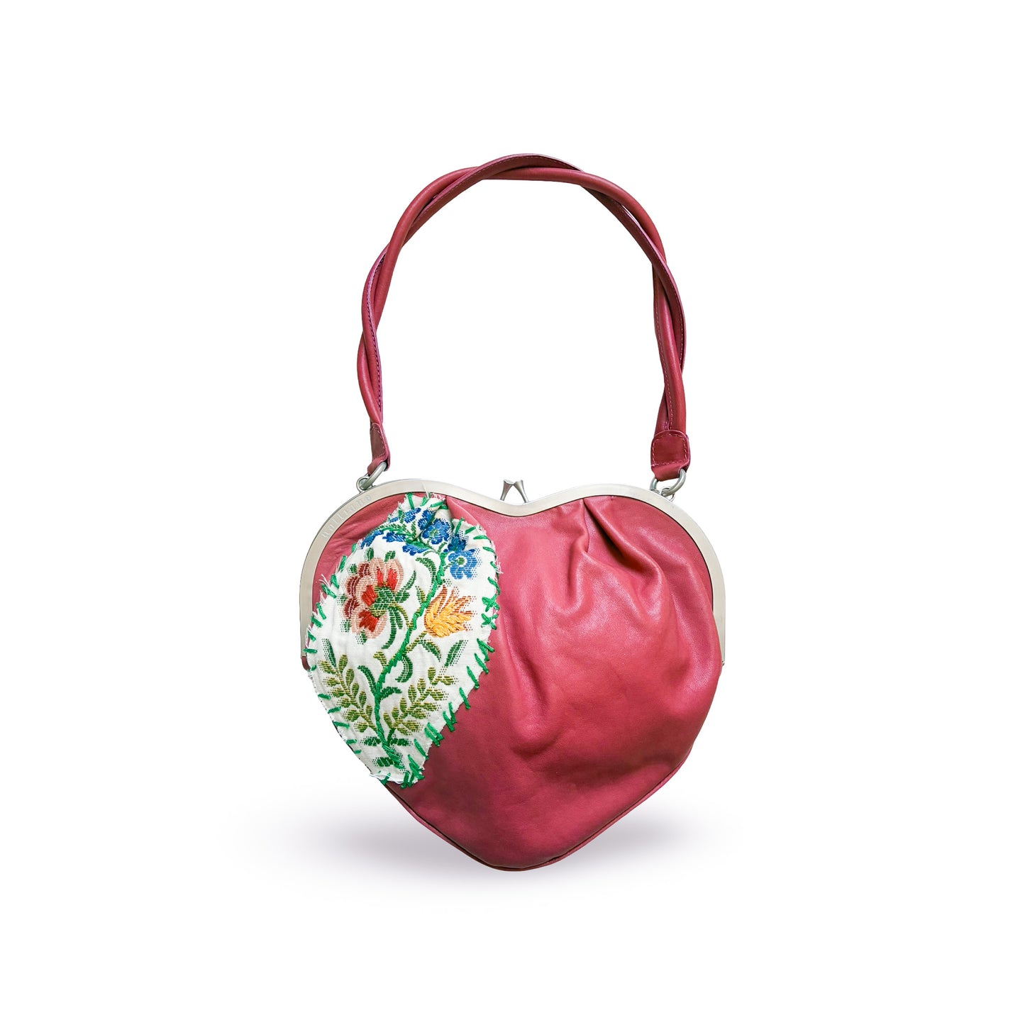 John Galliano 2008 heart shaped leather bag