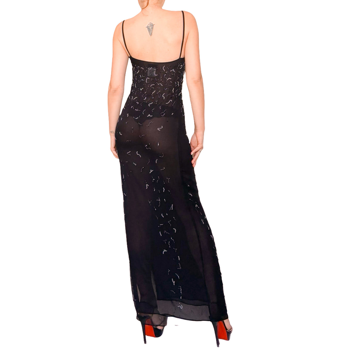 Versus 1996 Nightfall Silk Gown