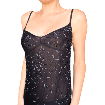 Versus 1996 Nightfall Silk Gown