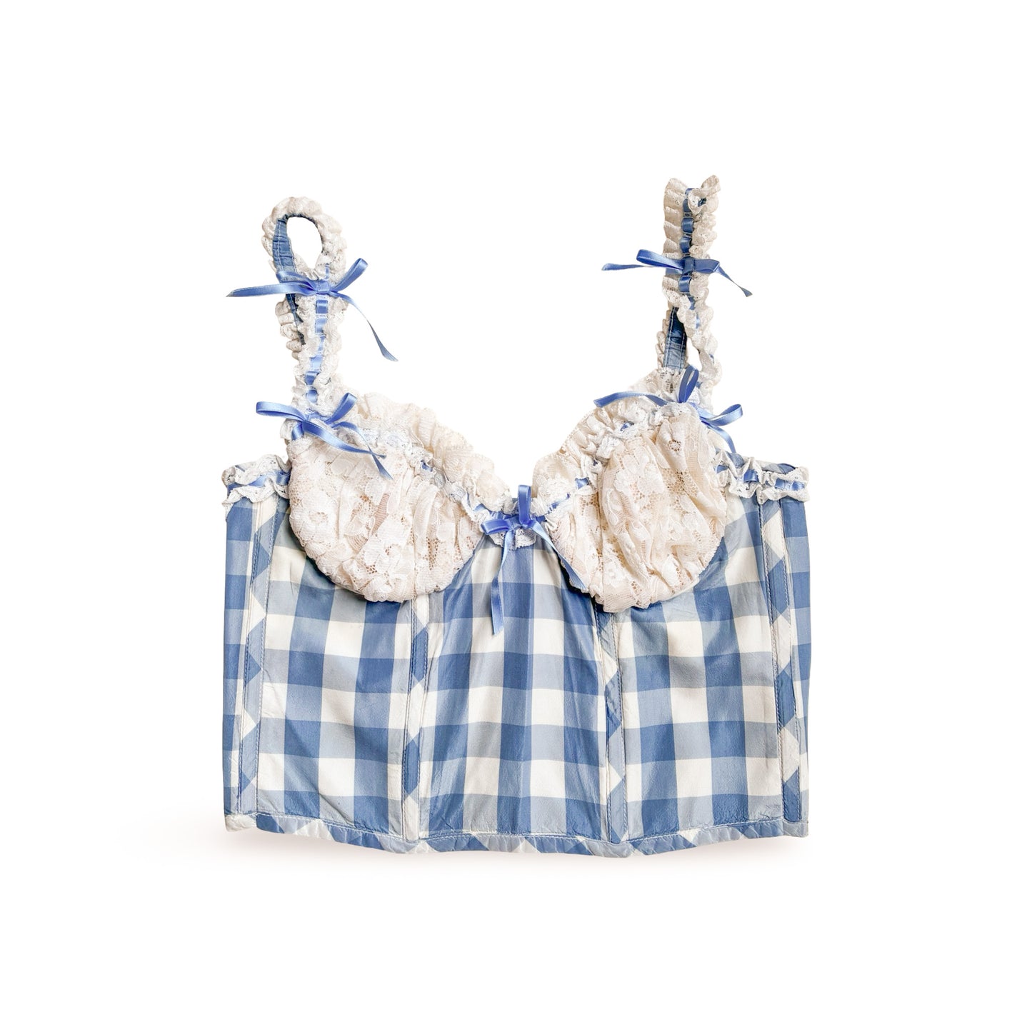 Blumarine S/S 1993 iconic silk bustier - documented