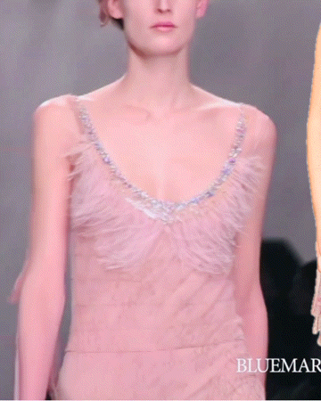 Blumarine 2003 RARE Coquette Silk Dress - runway