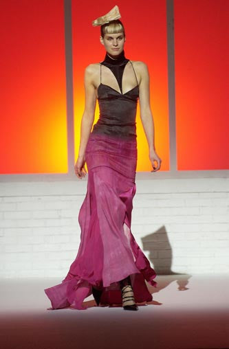 Fatima Lopes Fall 2004 Sunset Gown - Runway