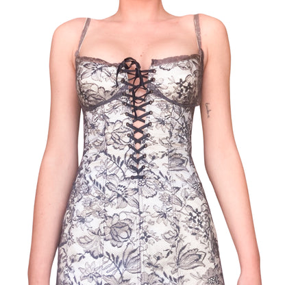 Lolita Lempicka Couture F/W 1994 runway corset dress