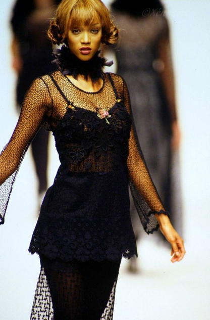 Lolita Lempicka S/S 1994 double skirt - runway