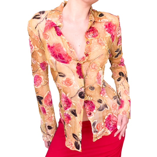 Plein Sud F/W 1996 Silk Shirt