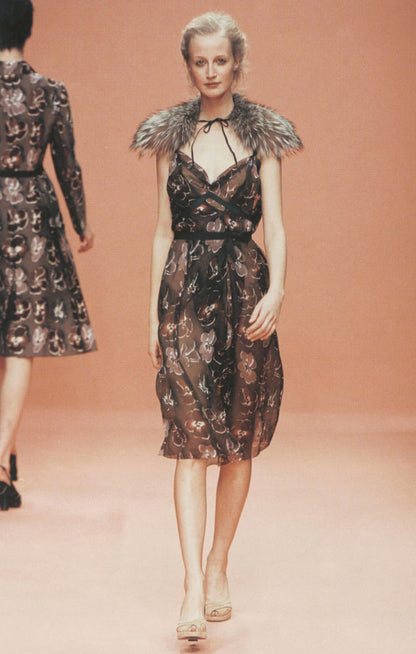 Prada 2000 silk lingerie set