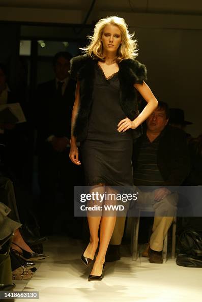 Ermanno Scervino 2003 Mink & Silk Chic Dress