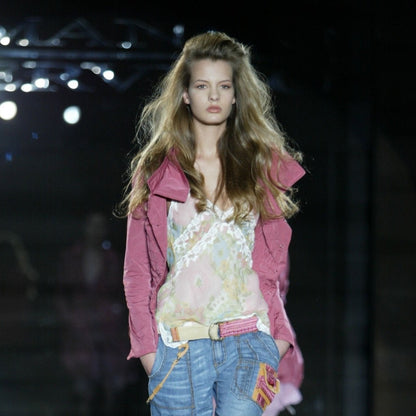 Ermanno Scervino S/S 2005 runway silk blouse