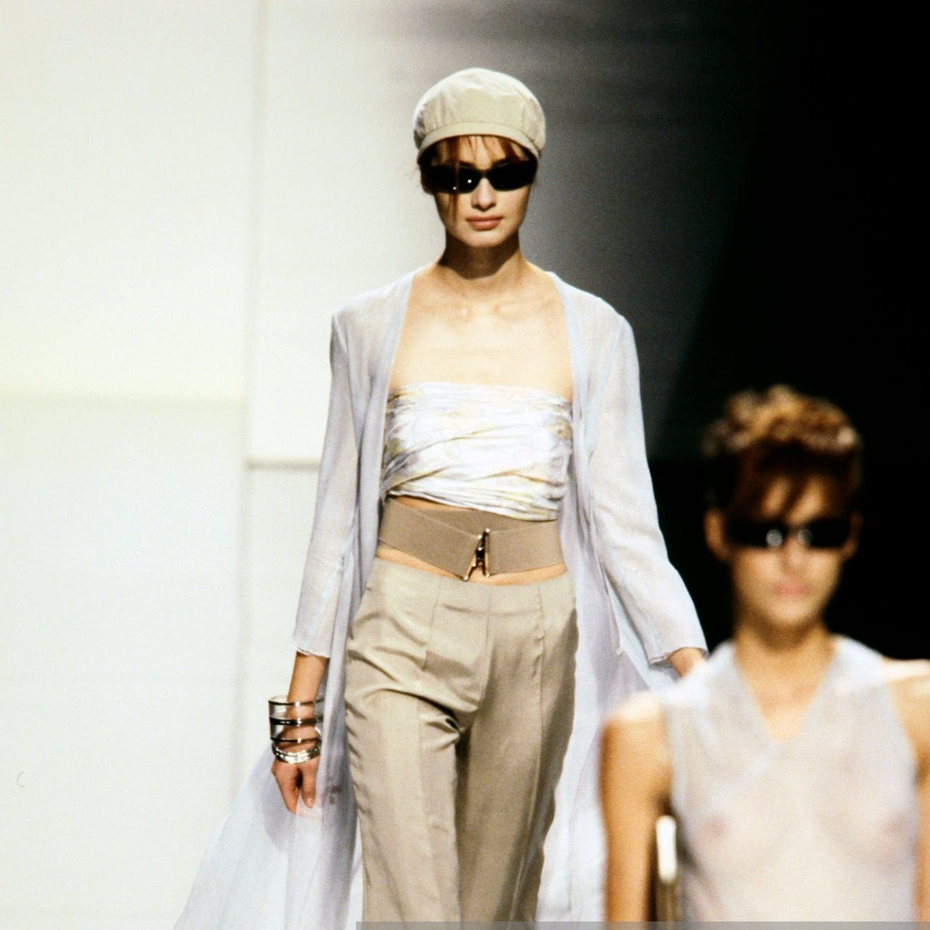 Emporio Armani S/S 2001 runway bustier