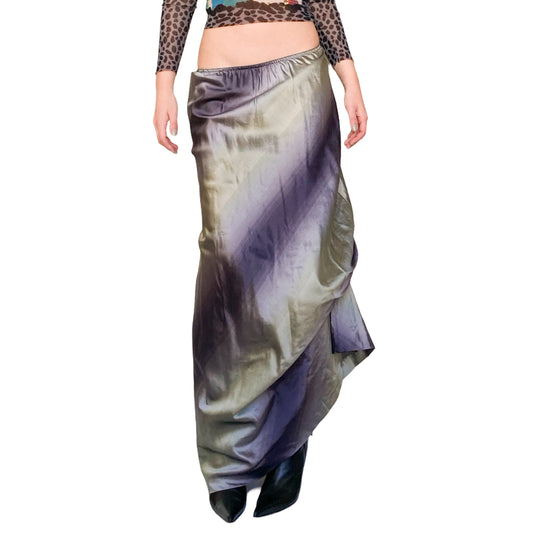 Emporio Armani S/S 1999 ombré silk skirt - Runway