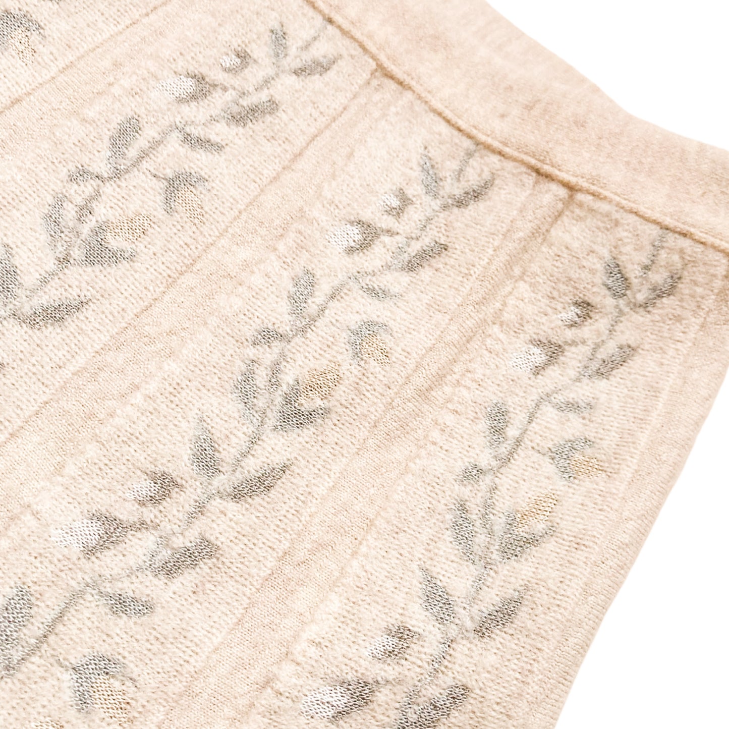 Azzedine Alaïa F/W 2000 maxi wool chenille skirt