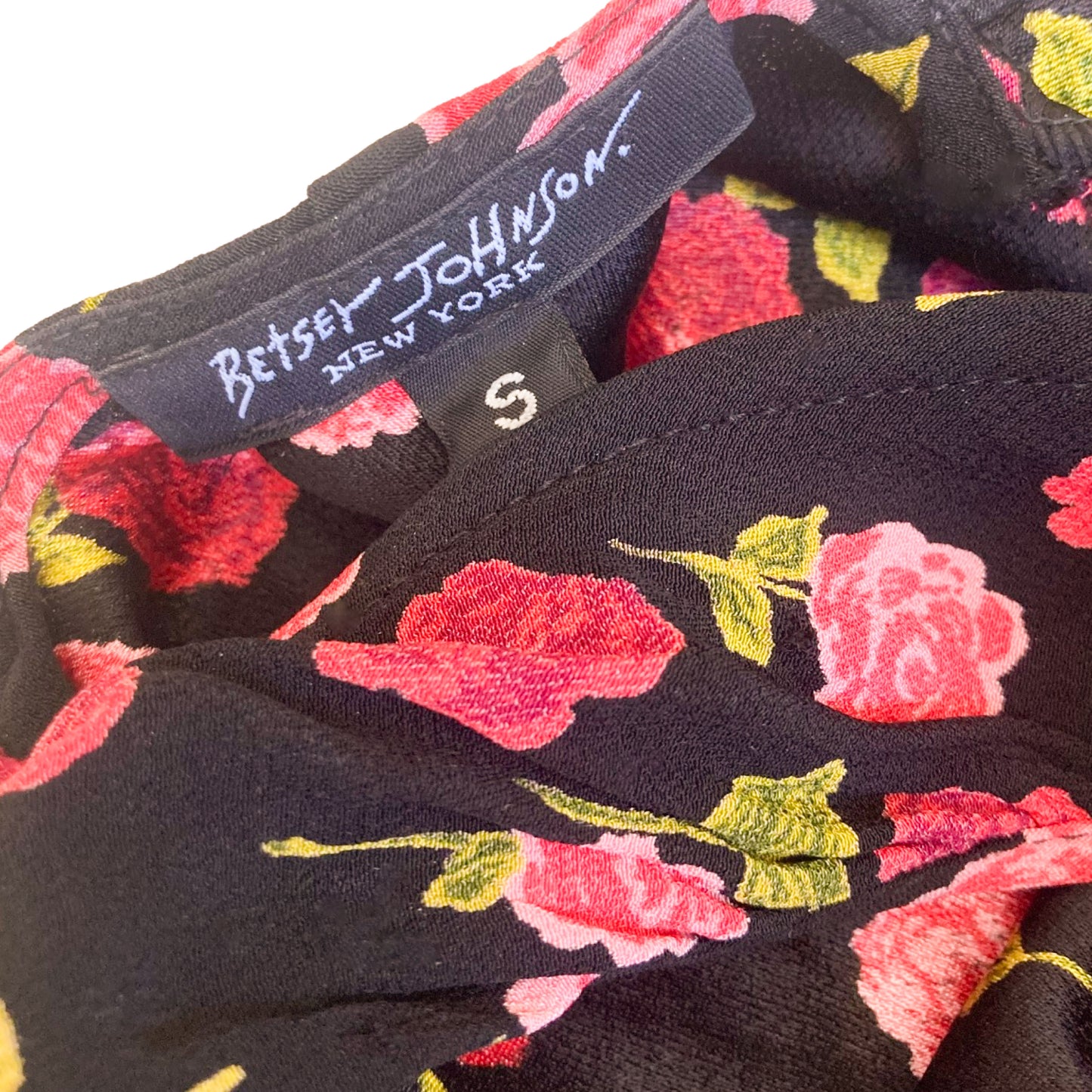 Betsey Johnson 1999 iconic roses print dress