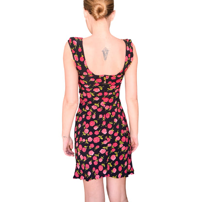 Betsey Johnson 1999 iconic roses print dress