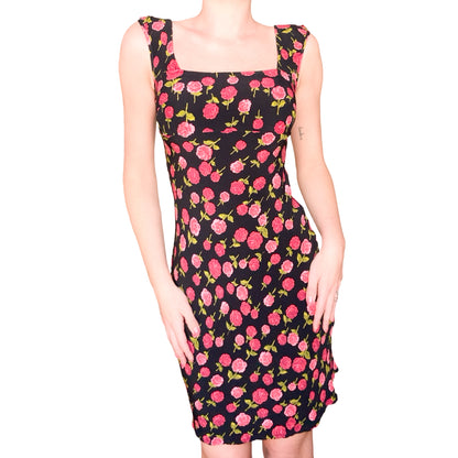 Betsey Johnson 1999 iconic roses print dress
