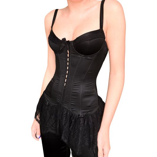 Fifi Chachnil 1990s silk corset