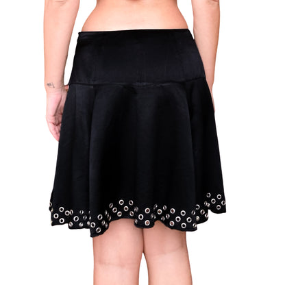 Blumarine S/S 2003 eyelet silk skirt - runway