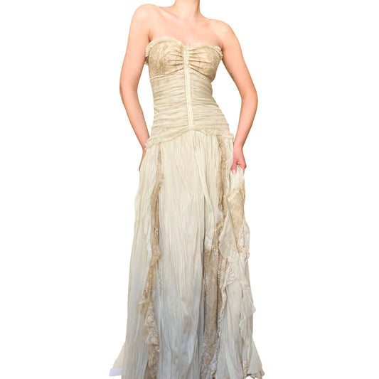 Turkish 90's Boheme maxi dress