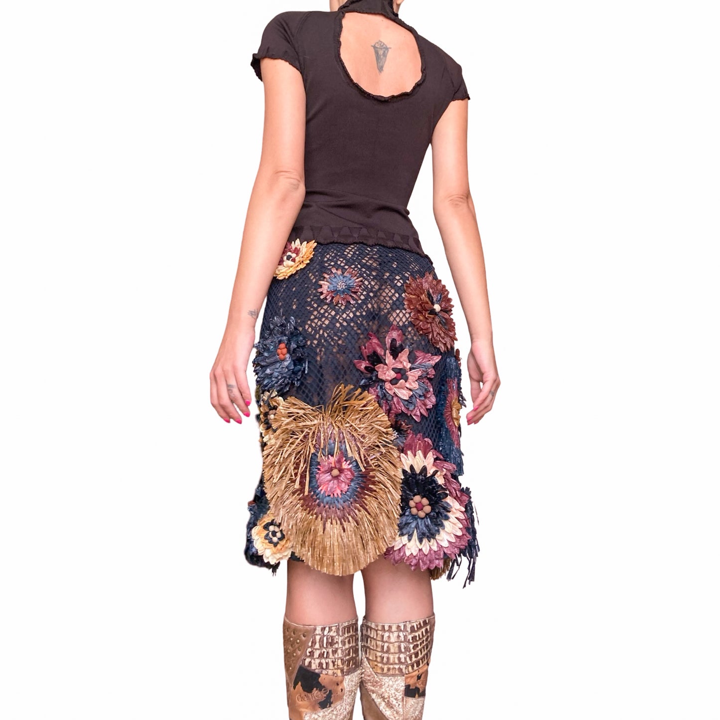 Cerruti Arte S/S 2001 runway skirt
