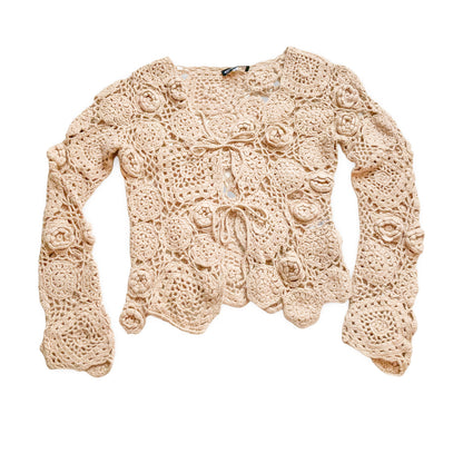 Luxury Italian Designer 90's chunky cardigan
