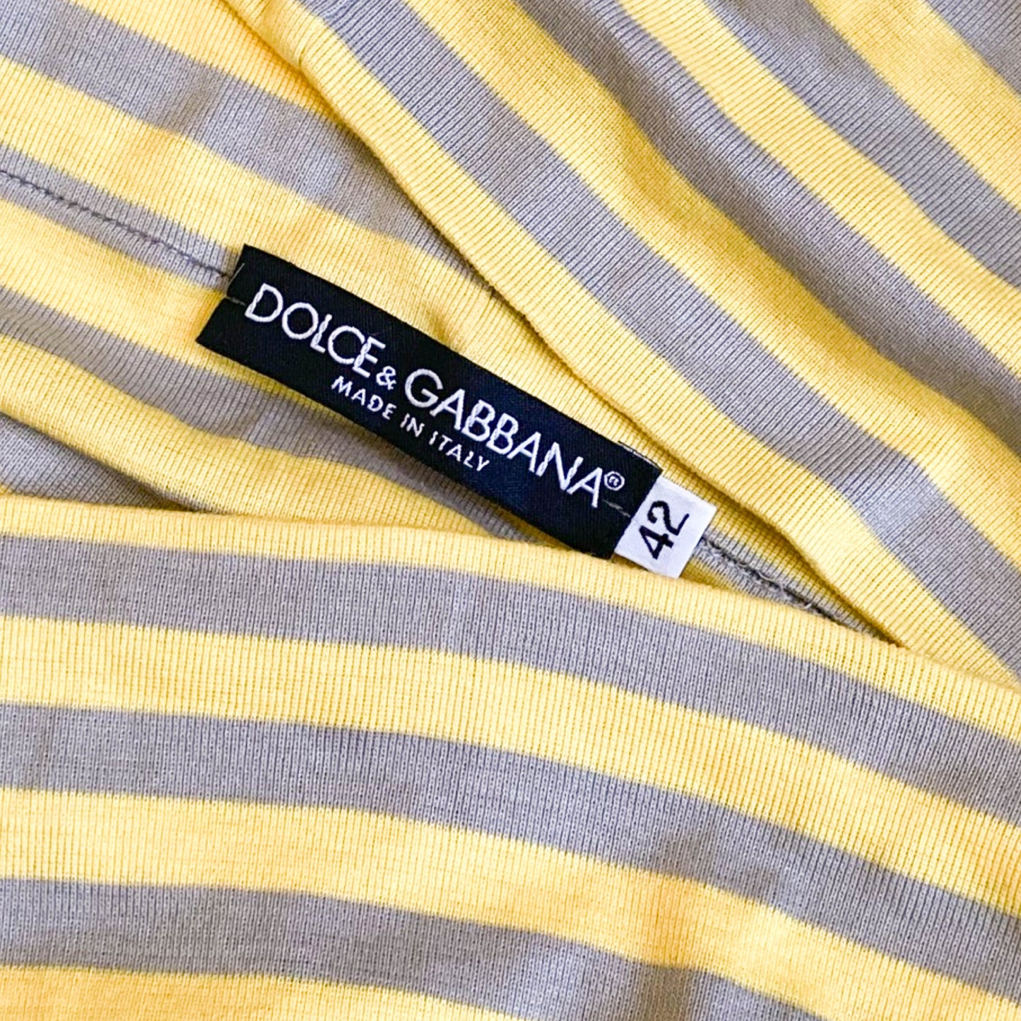Dolce & Gabbana S/S 2003 striped sweater