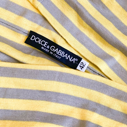 Dolce & Gabbana S/S 2003 striped sweater