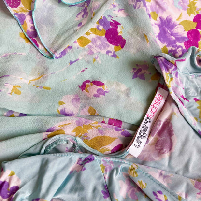 Emanuel Ungaro 2000's bodycon floral dress