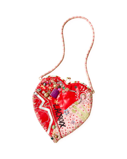 Christian Lacroix 2000's rare heart bag