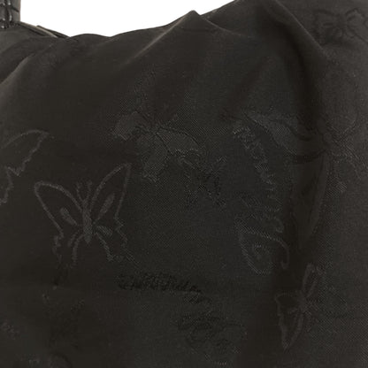 Blumarine 2000's nylon butterflies & strass shoulder bag