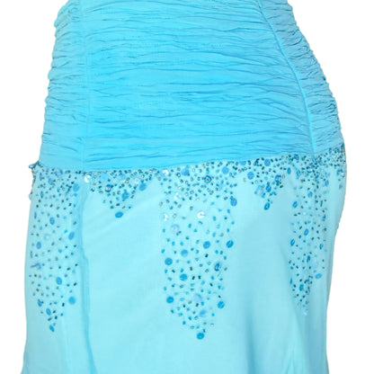Luxury Italian Designer 2000's rare mermaid silk set
