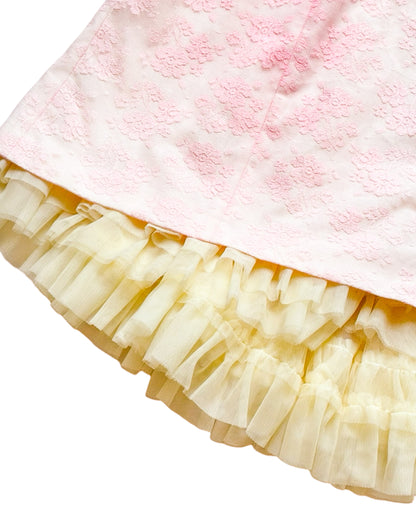 Moschino S/S 2004 petticoat dress + bag