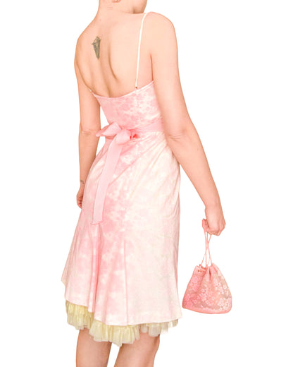 Moschino S/S 2004 petticoat dress + bag