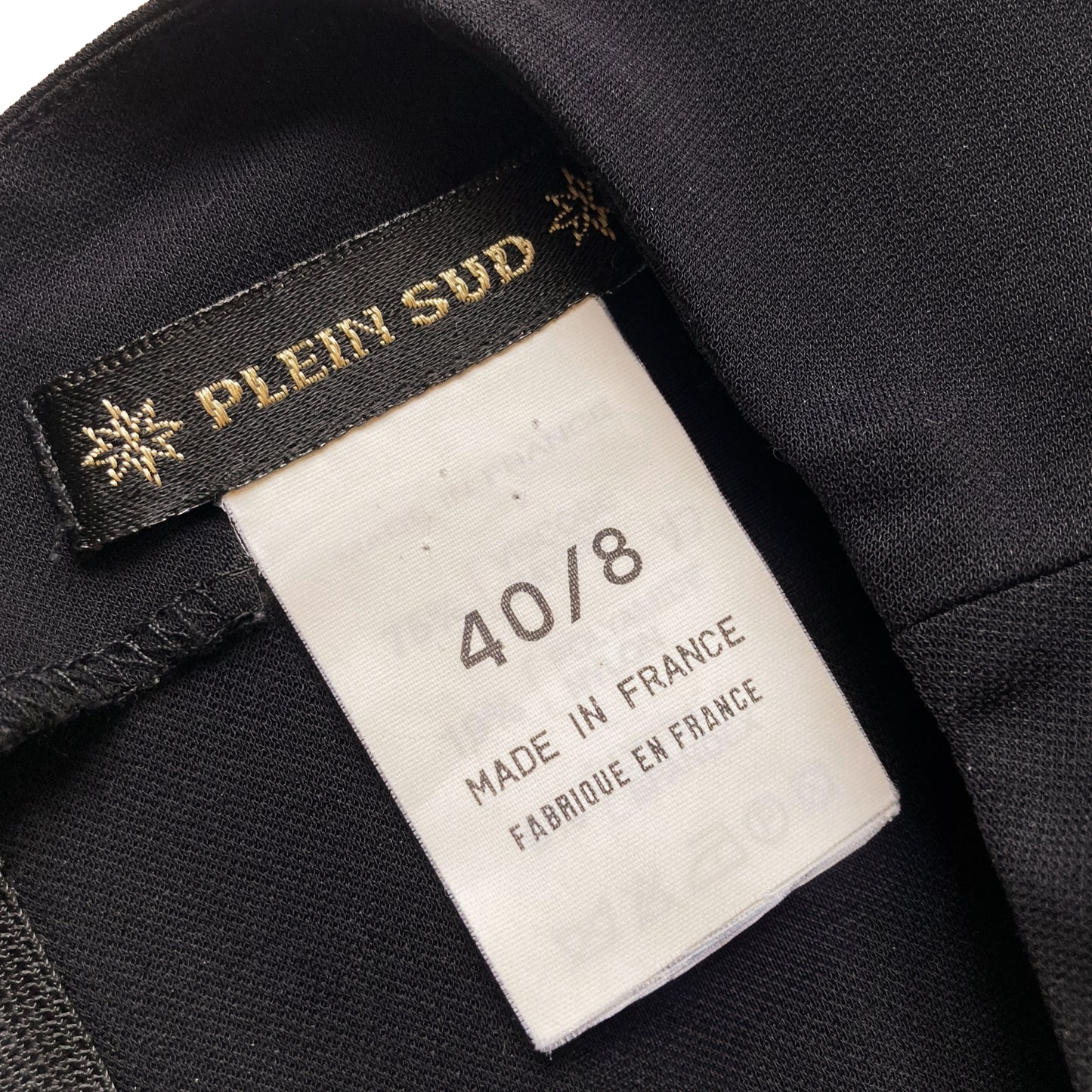 Plein Sud  2000's stretchy glittery set