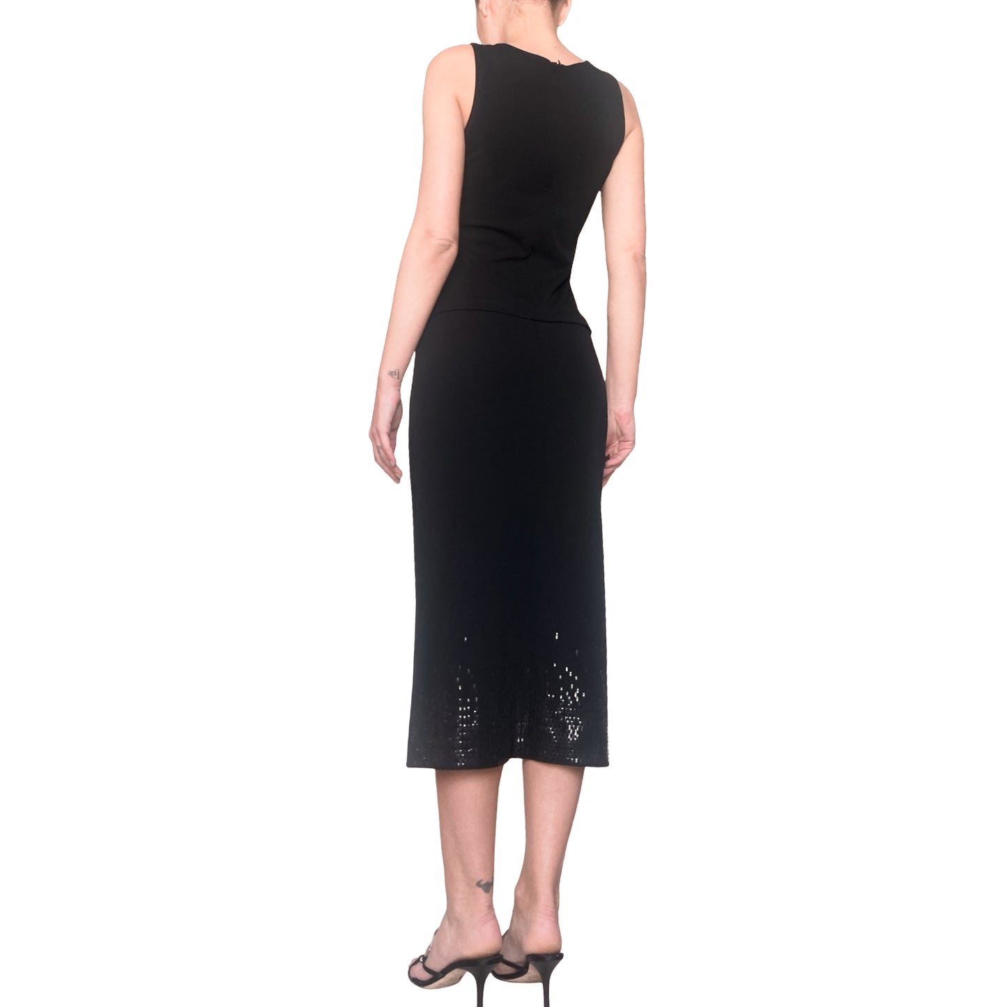 Plein Sud  2000's stretchy glittery set