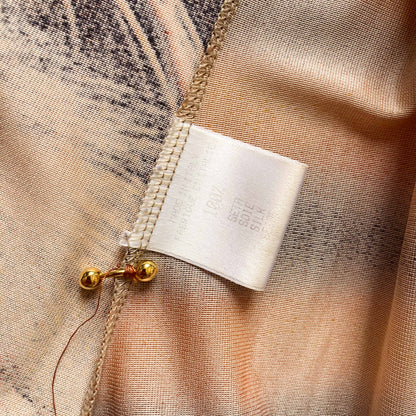 Roberto Cavalli F/W 2000 Iconic Tiger Silk Shirt