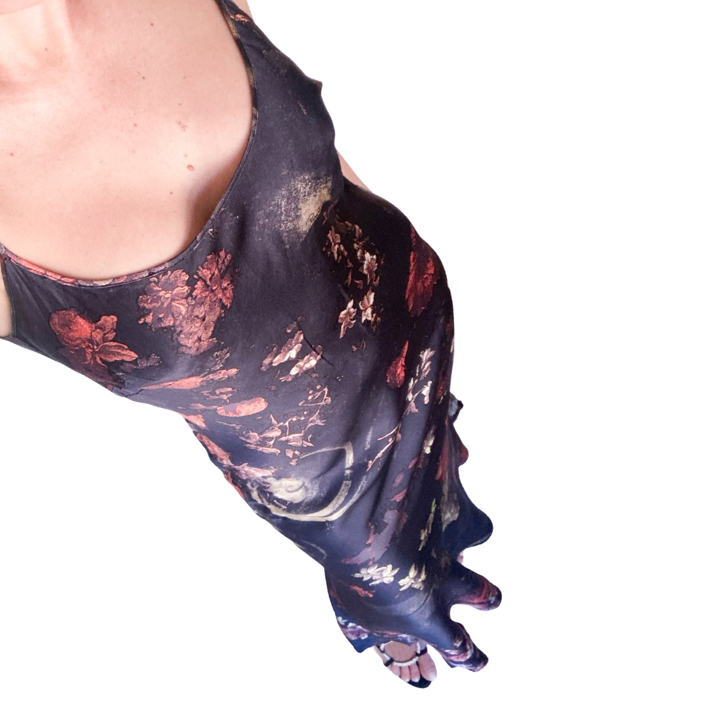 Roberto Cavalli F/W 2000 rare silk gown