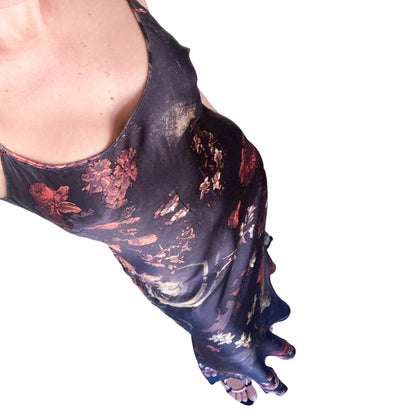 Roberto Cavalli F/W 2000 rare silk gown