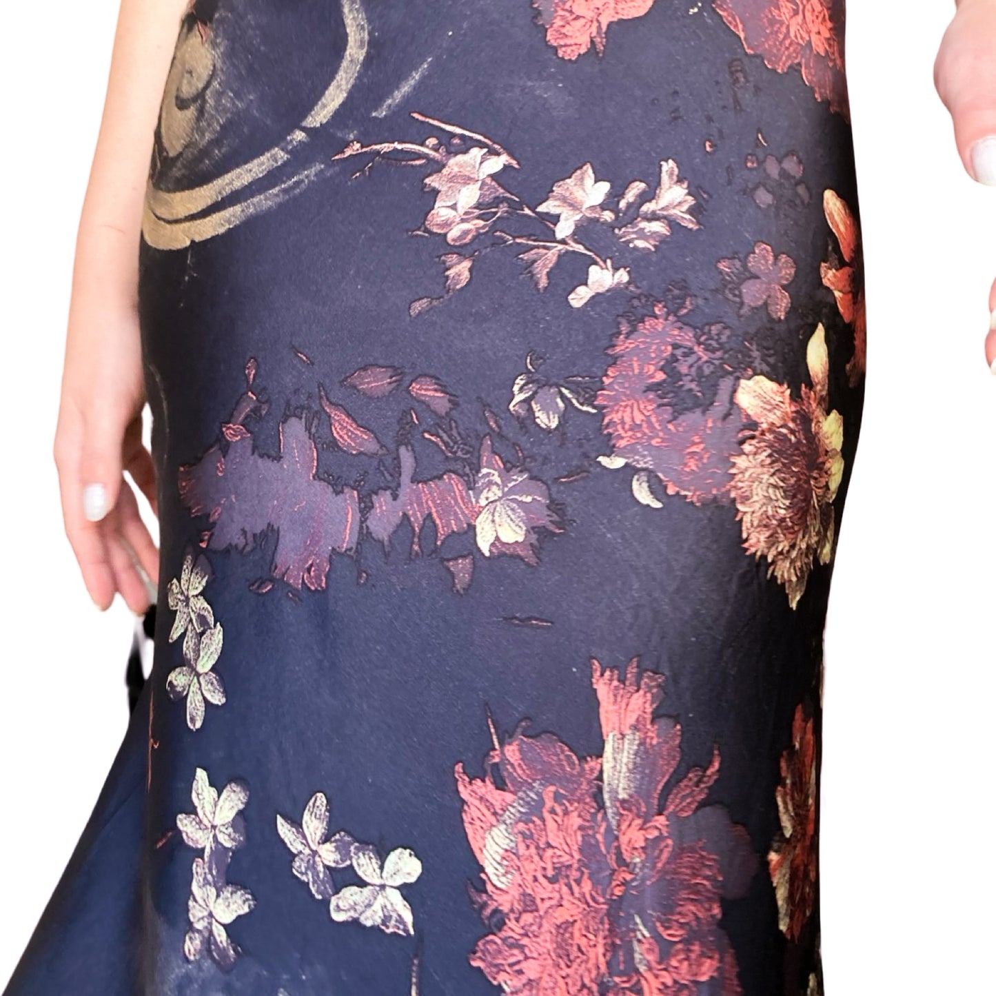Roberto Cavalli F/W 2000 rare silk gown