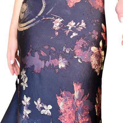 Roberto Cavalli F/W 2000 rare silk gown