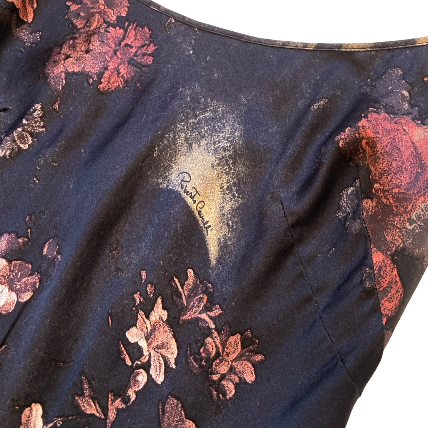 Roberto Cavalli F/W 2000 rare silk gown