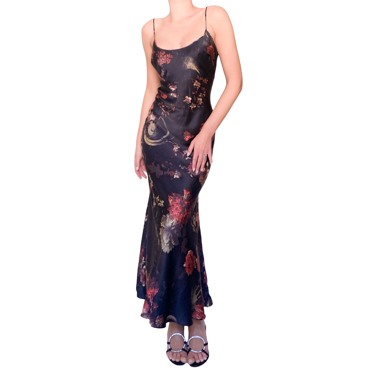Roberto Cavalli F/W 2000 rare silk gown